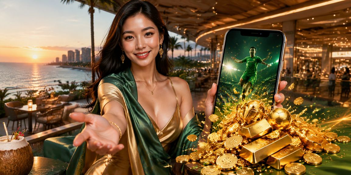 Người dùng ngồi cà phê tại Vũng Tàu xem kết quả xổ số trên điện thoại